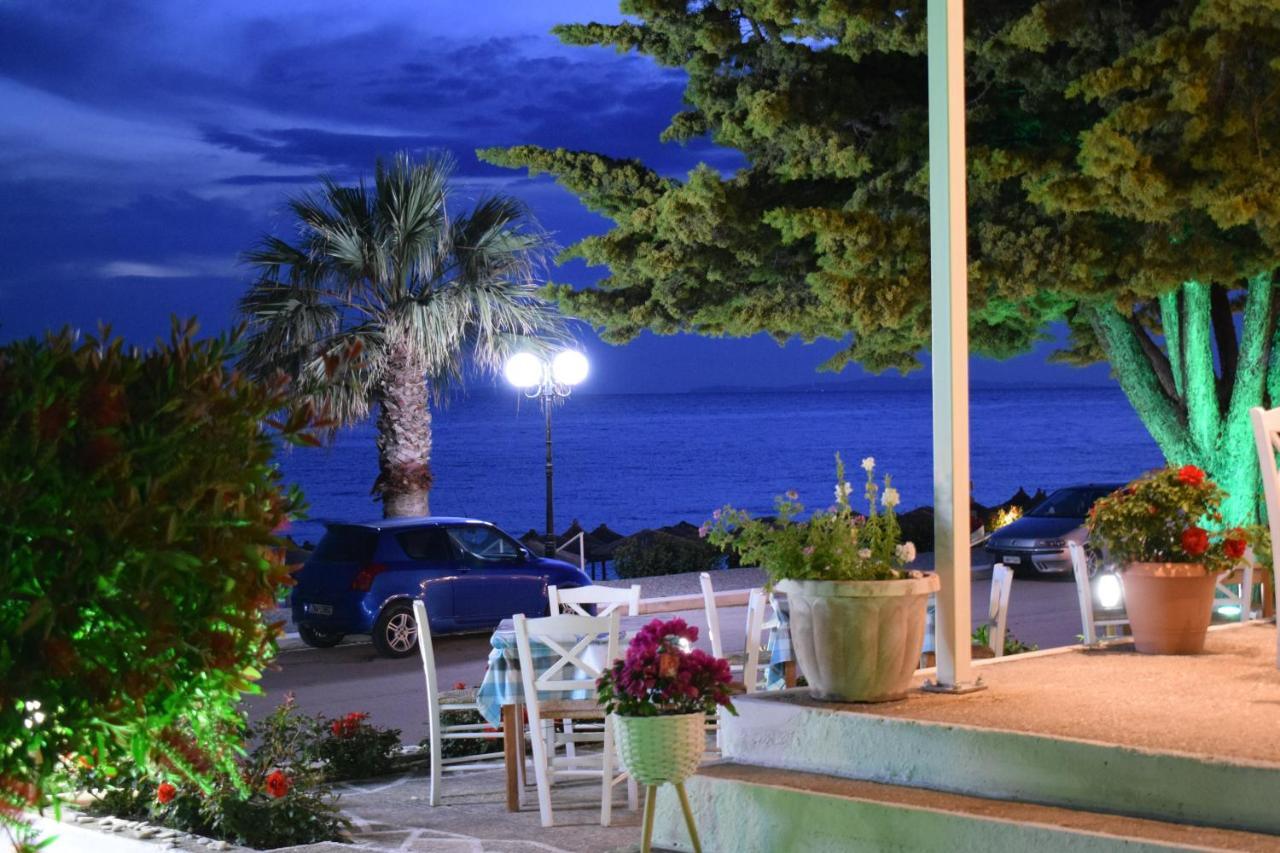 Mirto Beach Hotel & Restaurant Paralia Vrachou Esterno foto